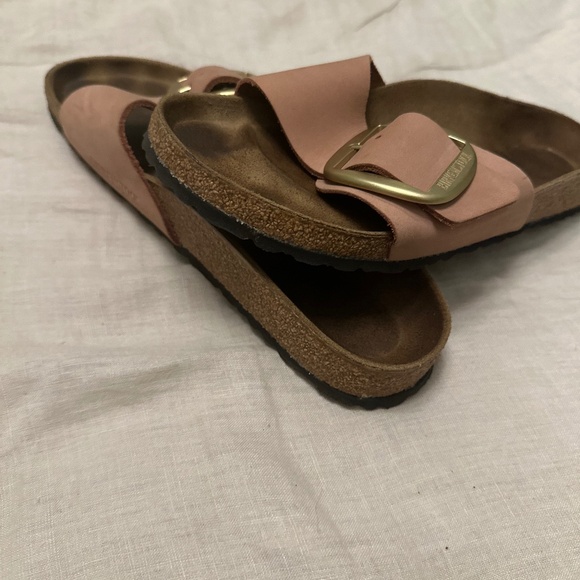 Birkenstock Madrid Big Buckle Sandal Dusty Rose Size 40 - Picture 5 of 7